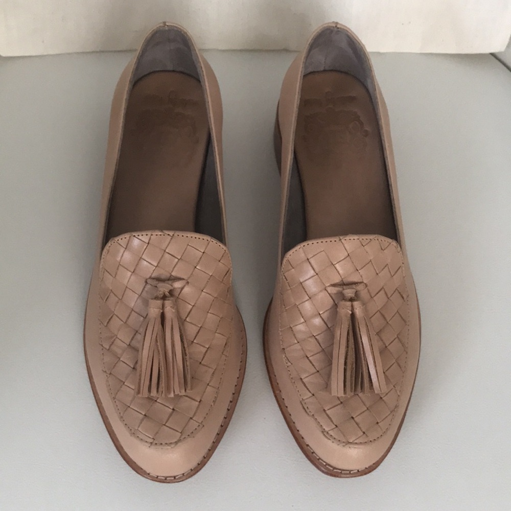🐙 -HP- 🐙 ELF Nikita Woven Leather Loafers - Picture 3 of 9